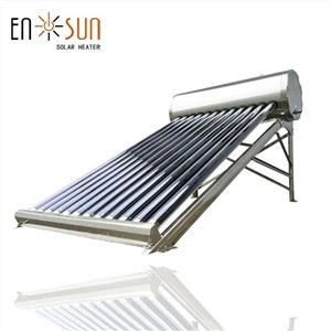 Solarni grijač vode s bakrenom zavojnicom i zavojnicom u spremniku